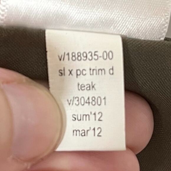 Banana Republic Women's Sheath Dress 6 Teak Brown Sleeveless Caged Knee Length - Picture 10 of 10